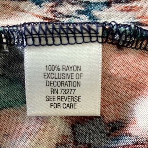 Simply Vera Floral Maxi Skirt - Picture 6 of 6